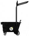 OmniFlex vedrový vozík čierny - základ